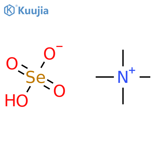 N,N,N-Trimethylmethanaminium hydrogen selenate structure