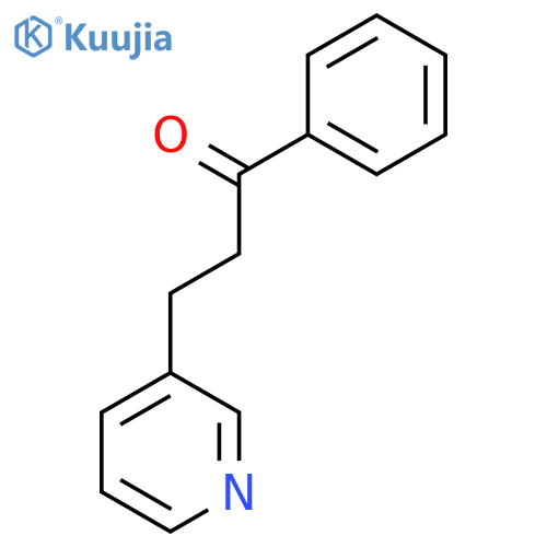 1-Propanone, 1-phenyl-3-(3-pyridinyl)- structure