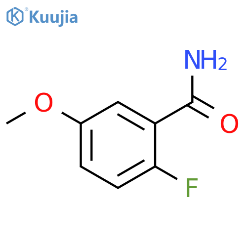 2-Fluoro-5-methoxy-benzamide structure