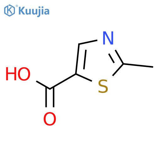 2-Methyl-1,3-thiazole-5-carboxylic acid structure