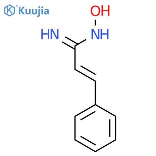 2-PROPENIMIDAMIDE, N-HYDROXY-3-PHENYL-, (E)- structure
