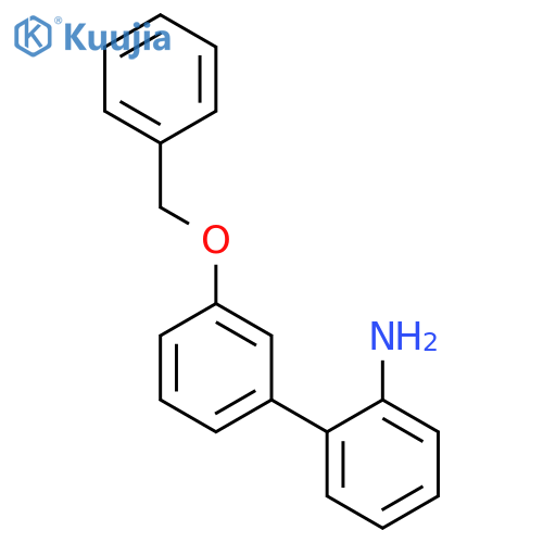 2-(3-BENZYLOXYPHENYL)ANILINE structure