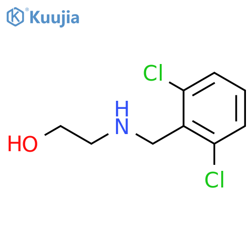 2-((2,6-Dichlorobenzyl)amino)ethanol structure