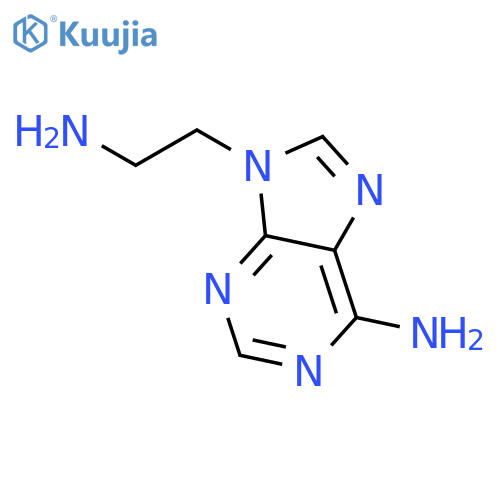 9-(2-aminoethyl)-9H-purin-6-amine structure