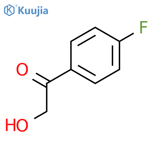 1-(4-Fluorophenyl)-2-hydroxy-1-ethanone structure