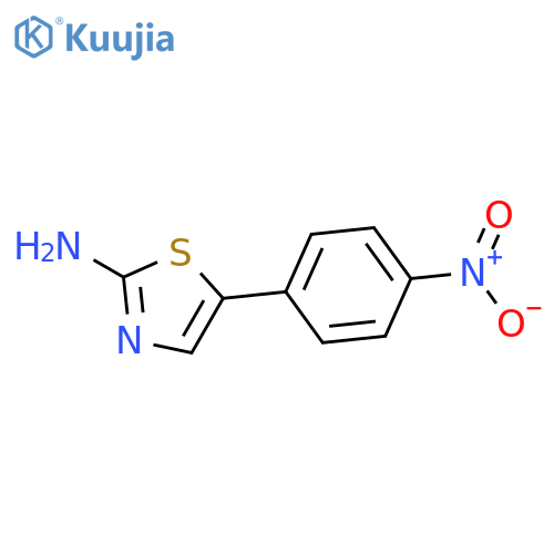 2-Amino-5-(4-nitrophenyl)thiazole structure