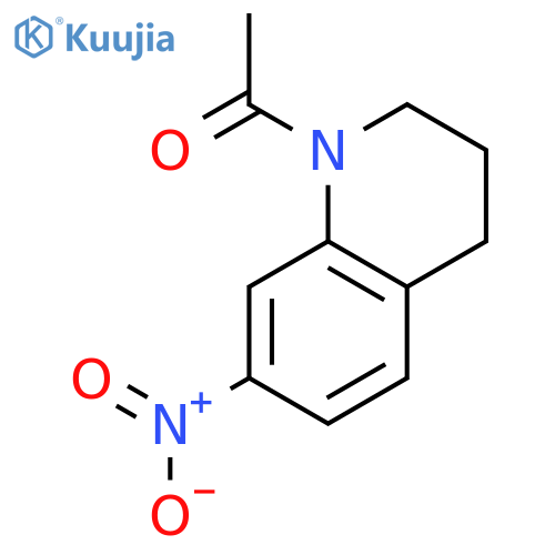 1-(7-nitro-1,2,3,4-tetrahydroquinolin-1-yl)ethan-1-one structure