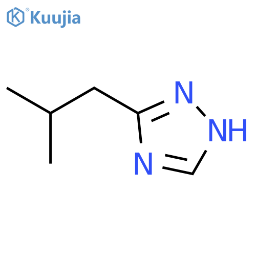 1H-1,2,4-Triazole, 3-(2-methylpropyl)- structure
