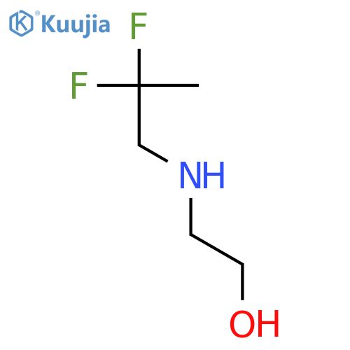 2-(2,2-Difluoro-propylamino)ethanol structure