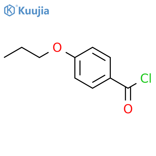 4-Propoxybenzoyl chloride structure