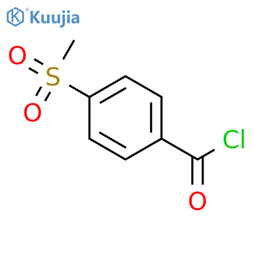 4-(Methylsulphonyl)benzoyl Chloride structure