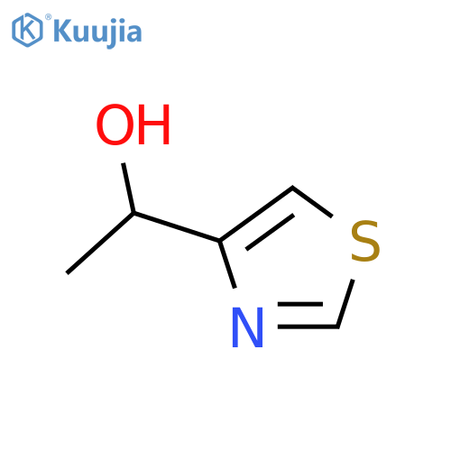 1-(1,3-thiazol-4-yl)ethan-1-ol structure