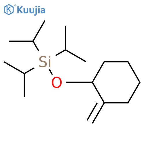 Silane, [(2-methylenecyclohexyl)oxy]tris(1-methylethyl)- structure