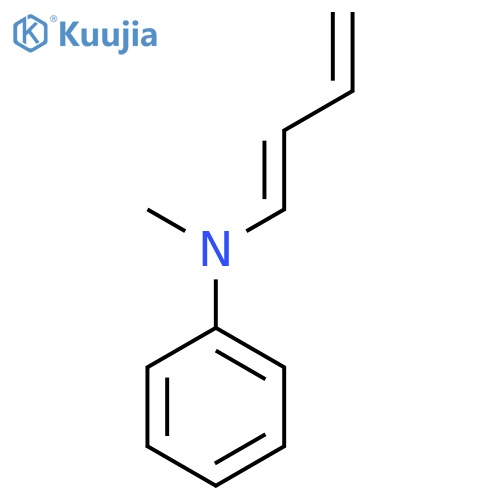 Benzenamine,N-1,3-butadien-1-yl-N-methyl- structure