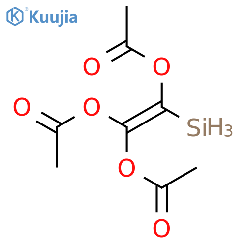 Vinyltriacetoxy-silane structure