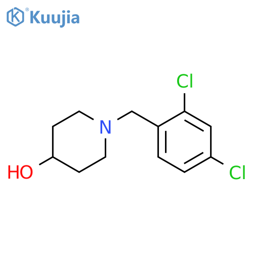 1-(2,4-Dichloro-benzyl)-piperidin-4-ol structure