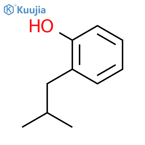 2-(2-methylpropyl)phenol structure