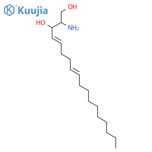 (4E, 8Z)-Sphingadienine-C18 structure