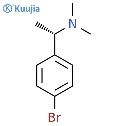 (S)-1-(4-Bromophenyl)-N,N-dimethylethanamine structure