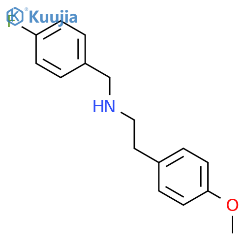 (4-Fluorobenzyl)2-(4-methoxyphenyl)ethylamine structure