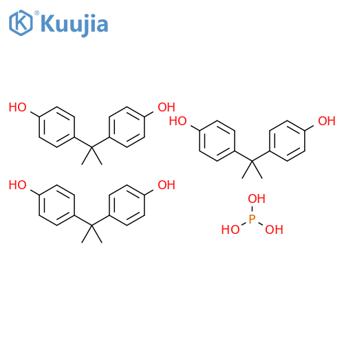 Phenol, 4,4'-(1-methylethylidene)bis-, phosphite (3:1) structure