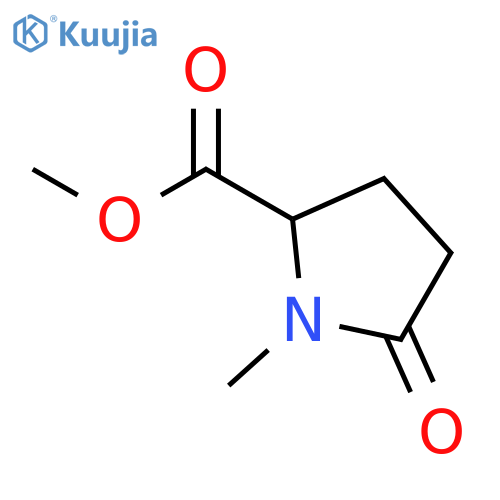 methyl (2S)-1-methyl-5-oxopyrrolidine-2-carboxylate structure