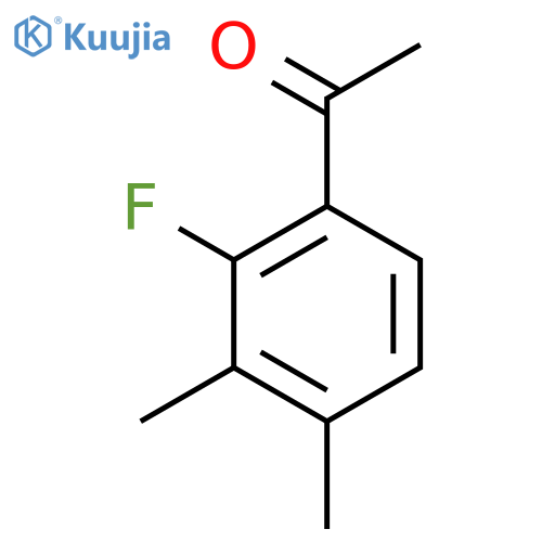 3',4'-Dimethyl-2'-fluoroacetophenone structure