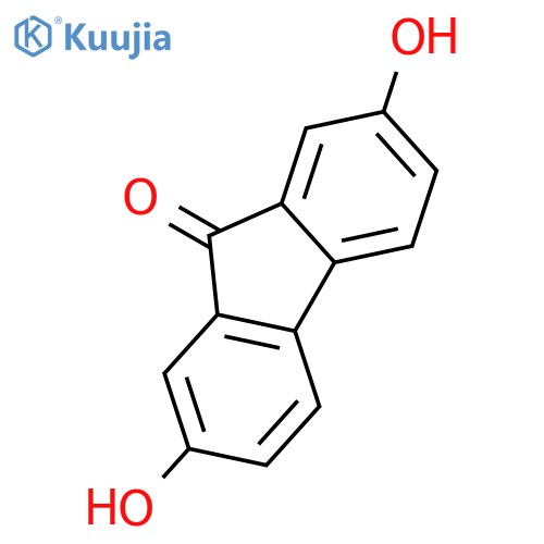 2,7-Dihydroxy-9-fluorenone structure