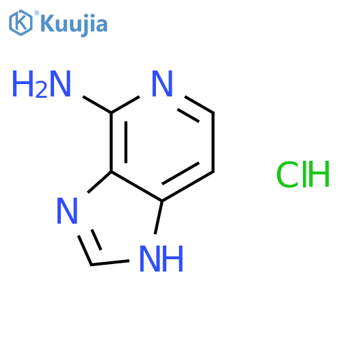 1H-imidazo[4,5-c]pyridin-4-amine,hydrochloride structure
