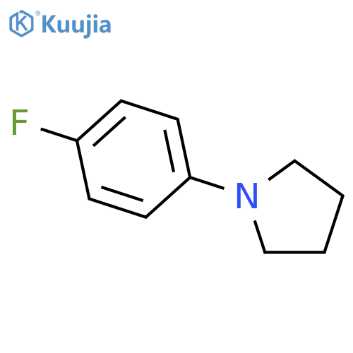 1-(4-fluorophenyl)pyrrolidine structure