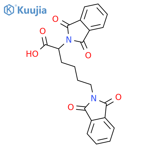 2H-Isoindole-2-hexanoicacid, a-(1,3-dihydro-1,3-dioxo-2H-isoindol-2-yl)-1,3-dihydro-1,3-dioxo- structure