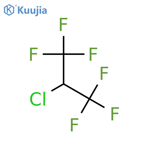 2-Chloro-1,1,1,3,3,3-hexafluoropropane structure