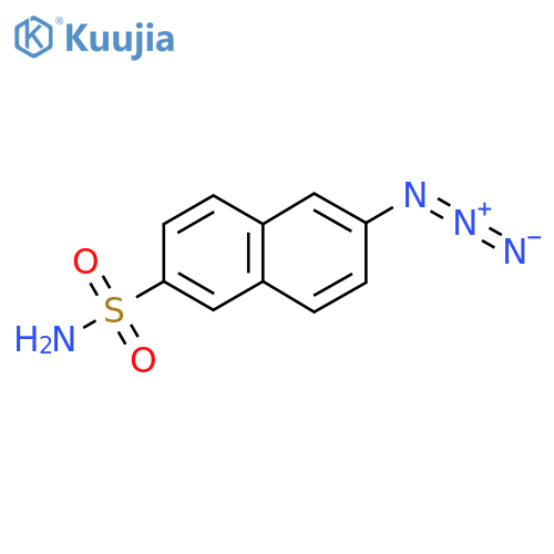 6-Azidonaphthalene-2-sulfonamide structure