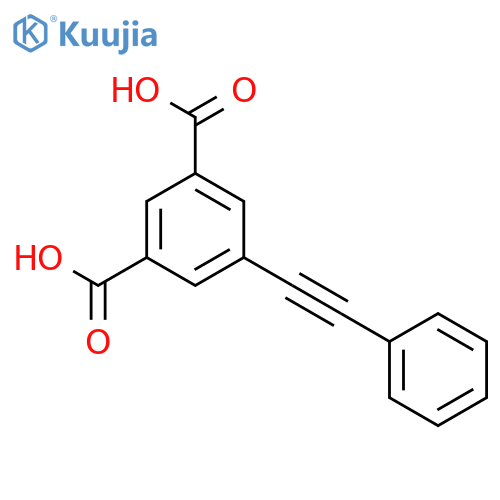 1,3-BENZENEDICARBOXYLIC ACID, 5-(PHENYLETHYNYL)- structure