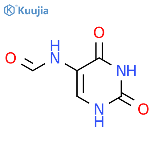 Formamide, N-(1,2,3,4-tetrahydro-2,4-dioxo-5-pyrimidinyl)- structure