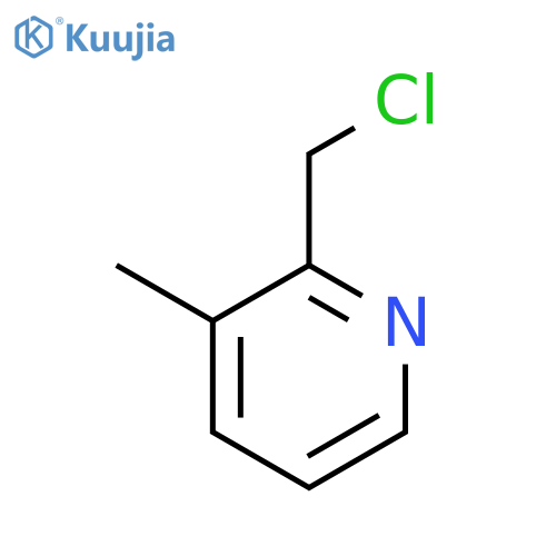 2-(Chloromethyl)-3-methylpyridine structure