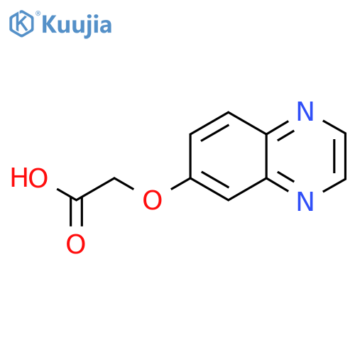 (Quinoxalin-6-yloxy)acetic acid structure