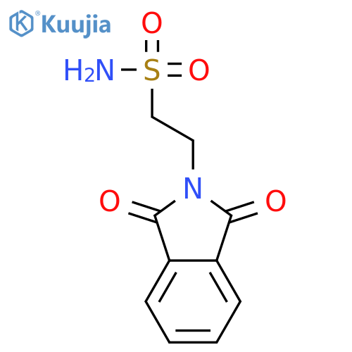 2-(1,3-Dioxo-1,3-dihydro-isoindol-2-yl)-ethanesulfonic Acid amide structure