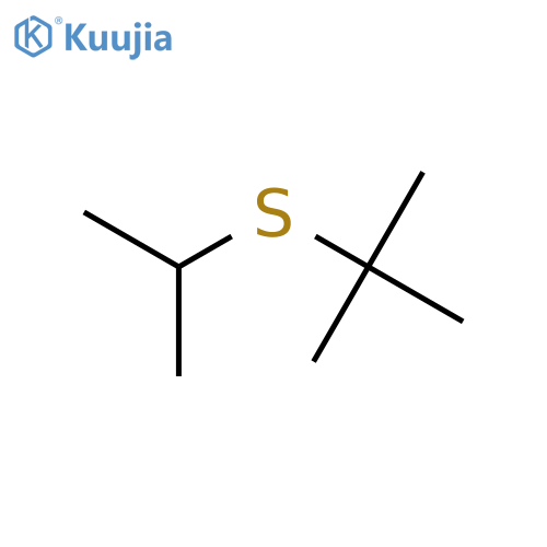 tert-Butylisopropyl sulfide structure