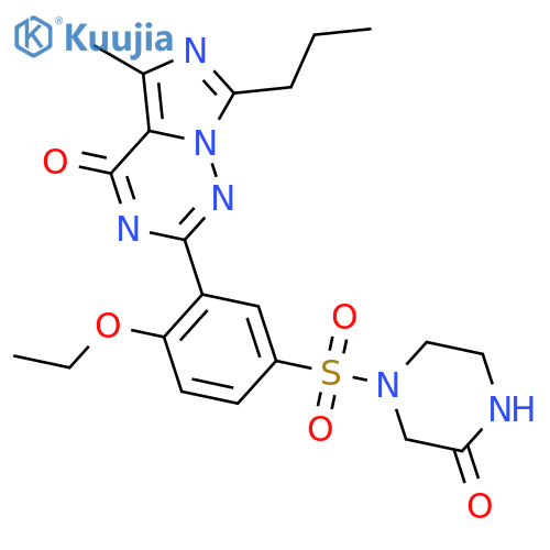 Vardenafil Oxopiperazine (Impurity) structure