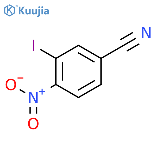3-Iodo-4-nitrobenzonitrile structure