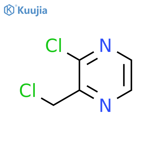 2-Chloro-3-(chloromethyl)pyrazine structure