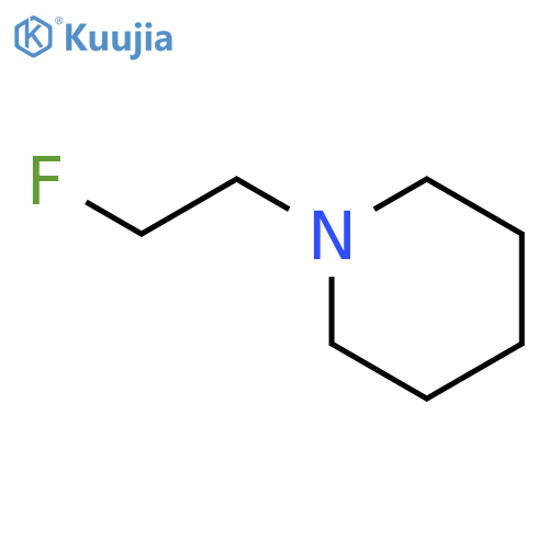 Piperidine, 1-(2-fluoroethyl)- structure