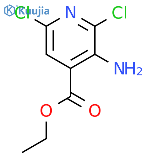 Ethyl 3-amino-2,6-dichloroisonicotinate structure