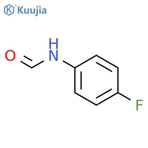 N-(4-Fluorophenyl)formamide structure