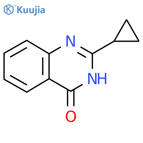 2-cyclopropyl-3,4-dihydroquinazolin-4-one structure