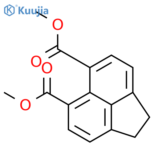 5,6-Acenaphthylenedicarboxylicacid, 1,2-dihydro-, 5,6-dimethyl ester structure