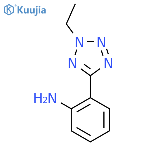 2-(2-Ethyl-2H-tetrazol-5-yl)aniline structure