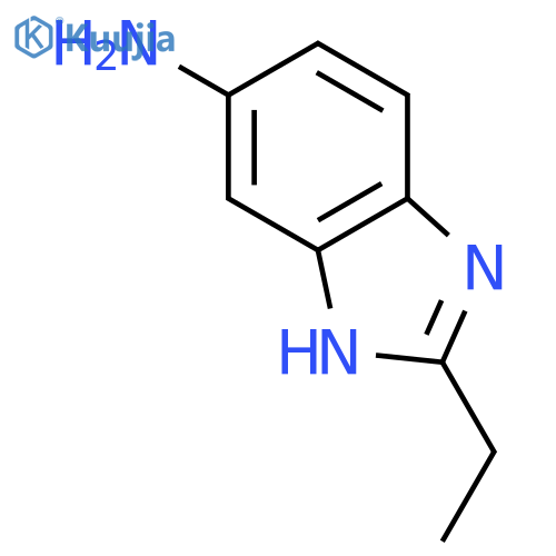 2-ethyl-1H-benzimidazol-6-amine structure