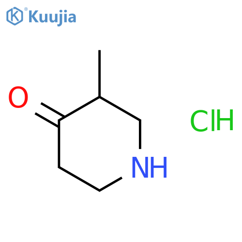 3-Methylpiperidin-4-one hydrochloride structure